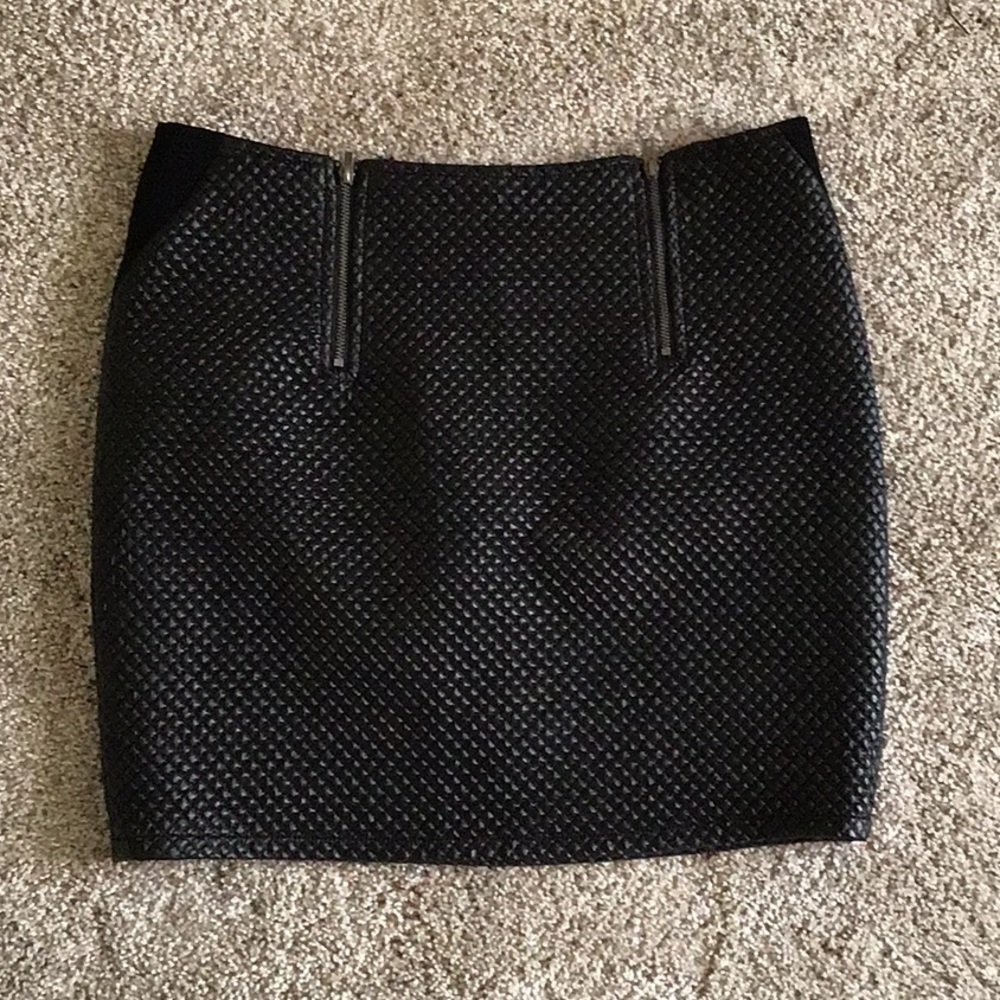 Sugar lips Faux leather skirt